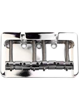 Chevalet de Basse Fender Style 5 Vis Alum. Chrome Hipshot