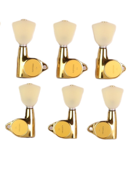 Gotoh SG301-P4N-GG Electric/Acustic Guitar 3+3 Gold Tuners | Maderas Barber