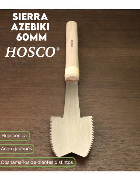 Sierra Japonesa Azebiki 60mm Hosco TL-H-AZE60 | Maderas Barber