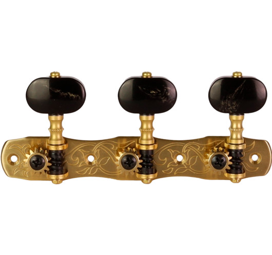Gotoh Classical Guitar Machine Head Solid Brass 35AR1800/BB-SB | Maderas Barber