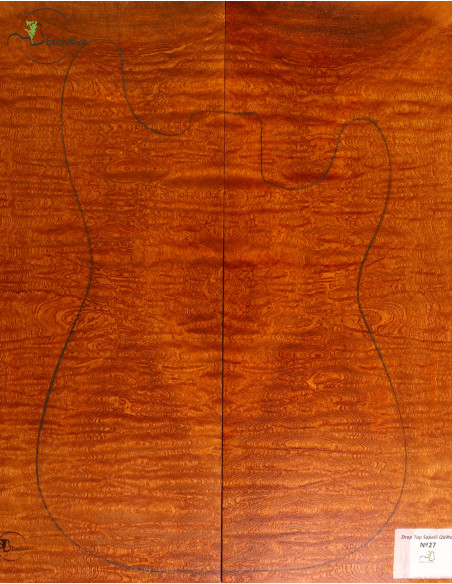 Drop Top Quilted Sapele MB Exclusive Nº27 | Maderas Barber