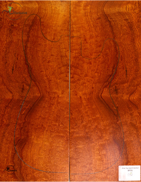 Drop Top Quilted Sapele MB Exclusive Nº31 | Maderas Barber