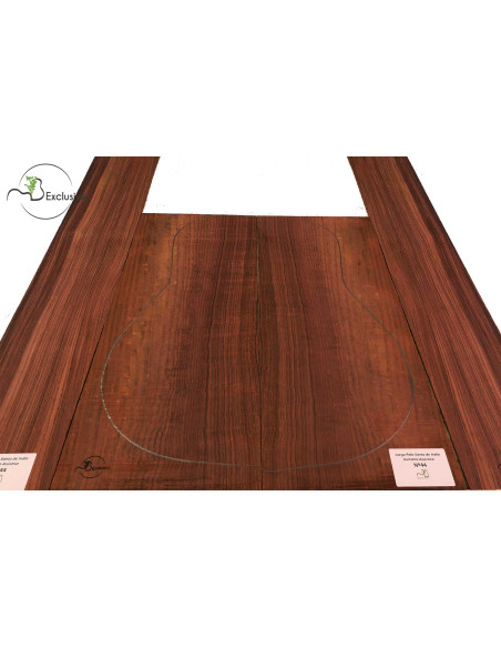 Jeu Palissandre Indien Guitare Acoustique MB Exclusive Nº44 | Maderas Barber
