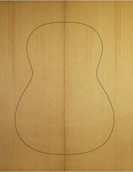Tapa de Abeto Engelmann Torrefactada 3ª Guitarra Clásica | Maderas Barber