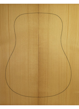 Tapa de Abeto Engelmann Torrefactada 3ª Guitarra Acústica | Maderas Barber
