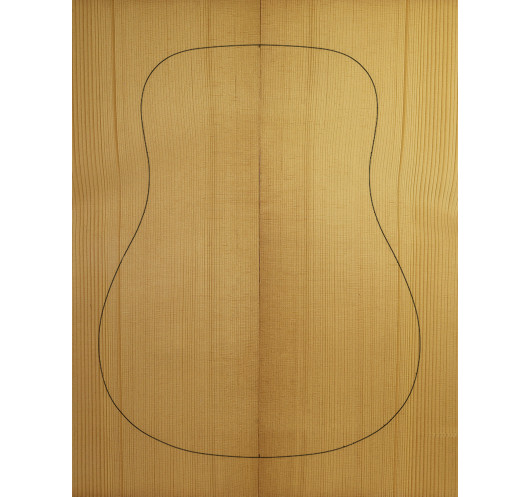 Tables Épinette d’Engelmann Torréfiée B Guitare Acoustique| Maderas Barber