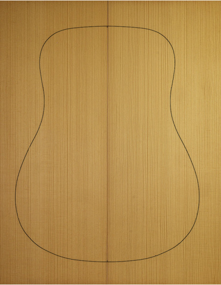 Tables Épinette d’Engelmann Torréfiée B Guitare Acoustique| Maderas Barber