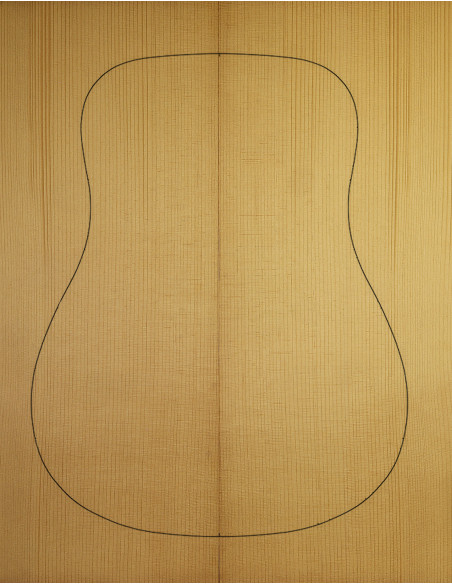 Torrefied B Grade Engelmann Spruce Acoustic Guitar Soundboard | Maderas Barber