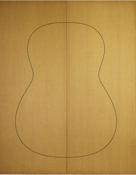 Tapa de Abeto Engelmann Torrefactada 2ª Guitarra Clásica | Maderas Barber