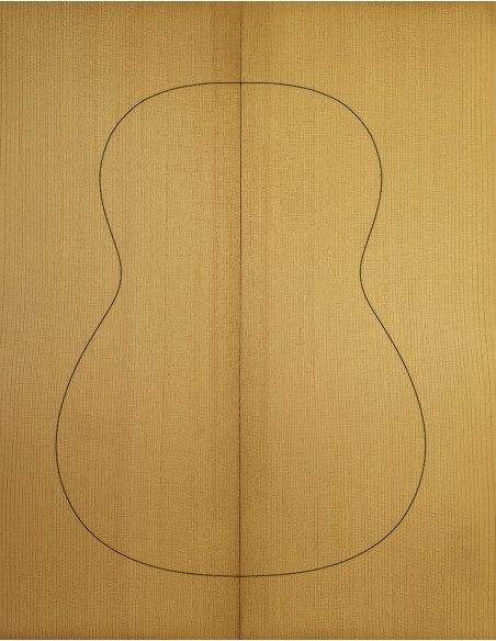 Tables Épinette d’Engelmann Torréfiée A Guitare Classique | Maderas Barber