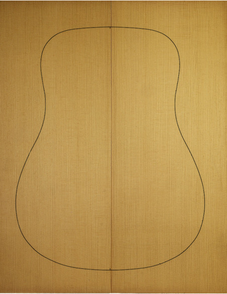 Tables Épinette d’Engelmann Torréfiée A Guitare Acoustique| Maderas Barber