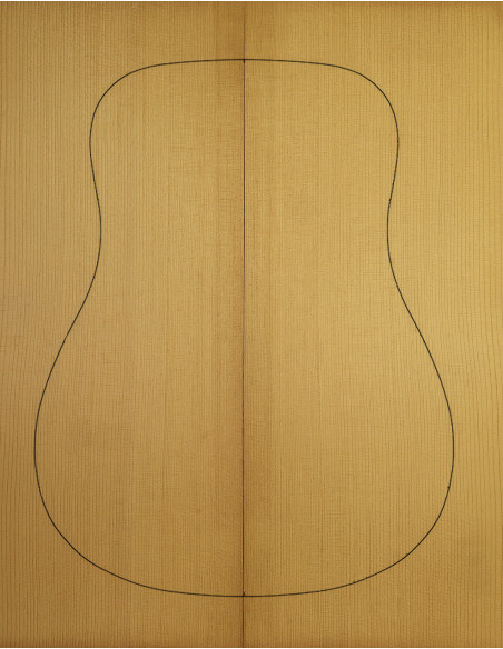 Tapa de Abeto Engelmann Torrefactada 2ª Guitarra Acústica | Maderas Barber