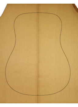 Tables Épinette d’Engelmann Torréfiée AA Guitare Acoustique| Maderas Barber