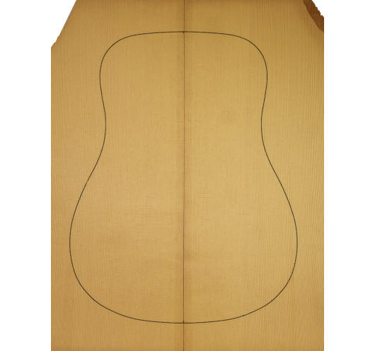 Tapa de Abeto Engelmann Torrefactada 1ª Guitarra Acústica | Maderas Barber