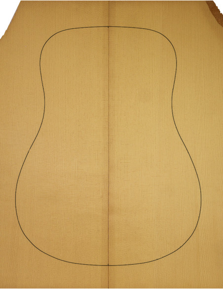 Tapa de Abeto Engelmann Torrefactada 1ª Guitarra Acústica | Maderas Barber