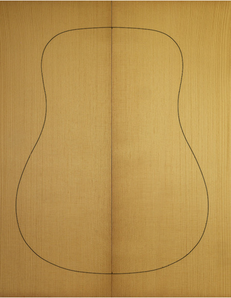 Tapa de Abeto Engelmann Torrefactada 1ª Guitarra Acústica | Maderas Barber