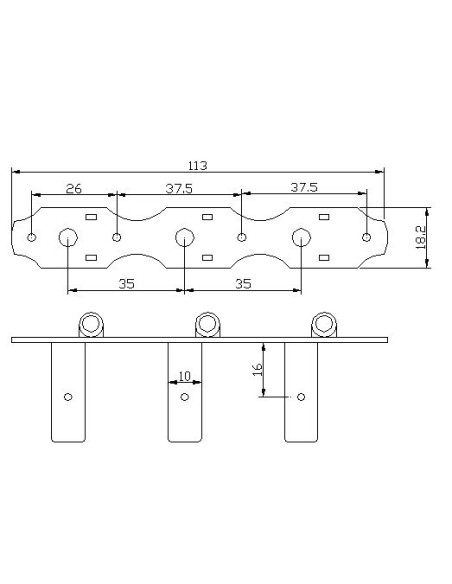 Clavijero Der Jung DJ207GK-P14I-S2 | Maderas Barber
