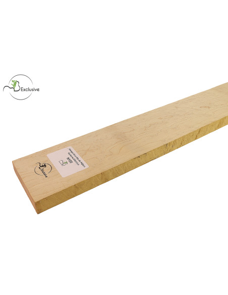 Manche érable moucheté 700x100x24 mm MB Exclusive Nº20| Maderas Barber