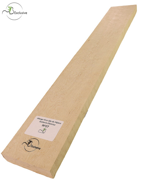 Manche érable moucheté 700x100x24 mm MB Exclusive Nº27| Maderas Barber