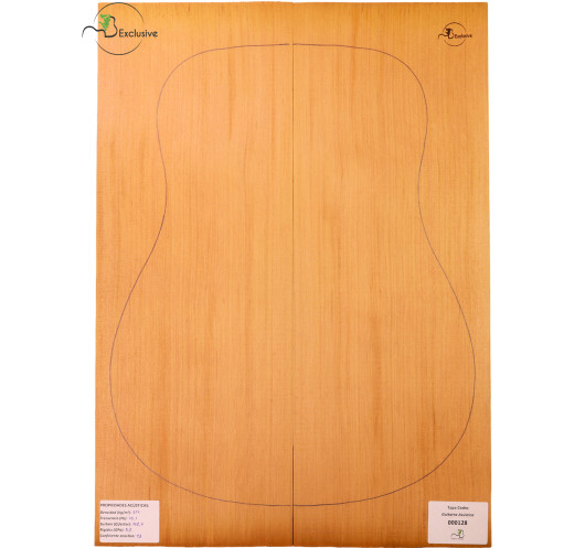 Table Cèdre Rouge Nº 000128 Guitare Acoustique MB Exclusive