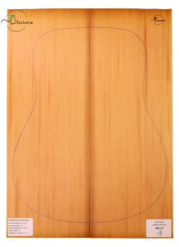 Tapa Cedro Rojo Nº 000127 Guitarra Acústica MB Exclusive