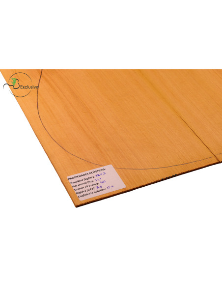Red Cedar Acoustic Guitar Top MB Exclusive Nº 000125