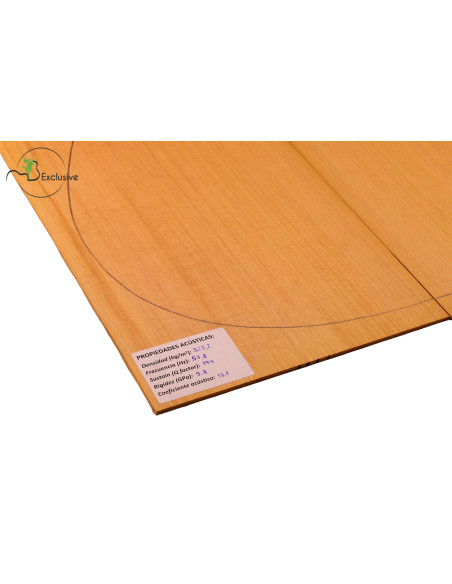 Red Cedar Acoustic Guitar Top MB Exclusive Nº 000115