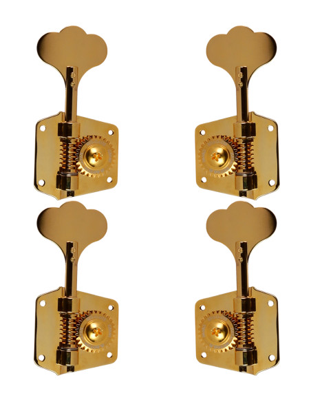Clavijero para Bajo 2+2 Oro Gotoh GB640-LRRGG | Maderas Barber