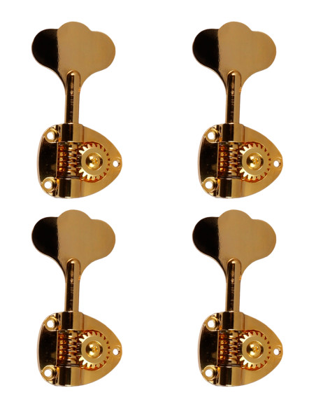 Clavijero para Bajo 4 en Línea Oro Gotoh GB11W-GG-L | Maderas Barber