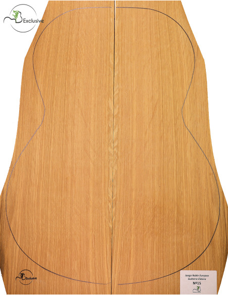 European Oak Classical Guitar Set MB Exclusive Nº15 | Maderas Barber