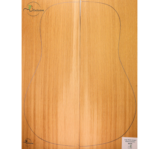 Jeu Guitare Acoustique Chêne Européen MB Exclusive Nº24| Maderas Barber