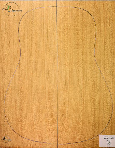 European Oak Acoustic Guitar Set MB Exclusive Nº31| Maderas Barber