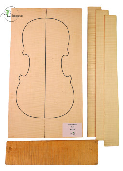 Set Violin Arce Rizado MB Exclusive Nº10 | Maderas Barber
