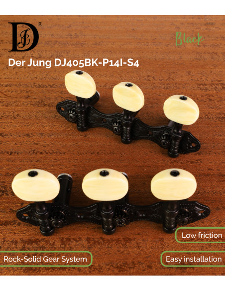 Clavijero Der Jung DJ405BK-P14I-S4 | maderas Barber