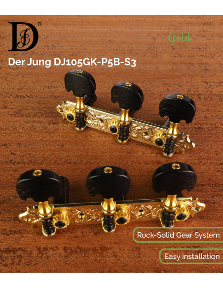 Clavijero Der Jung DJ105GK-P5B-S3 | Maderas Barber