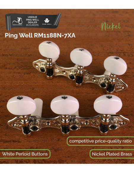 Mécaniques Ping Well® RM 1188N-7XA | Maderas Barber