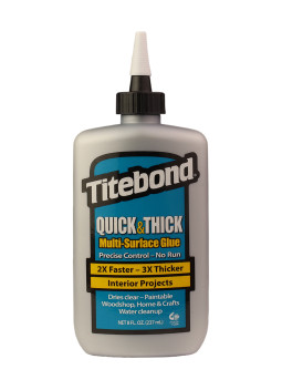 Titebond® Quick & Thick Multi-Surface Glue 8 Oz | Maderas Barber