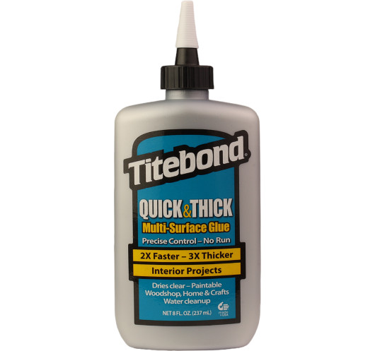 Titebond® Quick & Thick Multi-Surface Glue 8 Oz | Maderas Barber