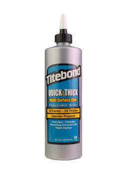 Titebond® Quick & Thick Adhesivo Multi-Superficie 16 Oz| Maderas Barber
