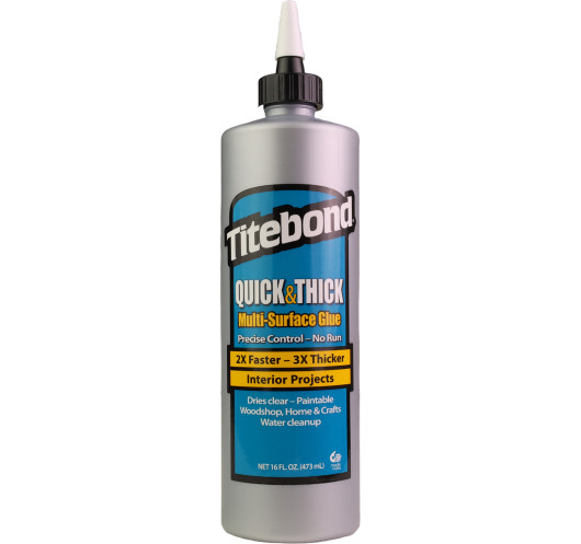 Titebond® Quick & Thick Adhesivo Multi-Superficie 16 Oz| Maderas Barber