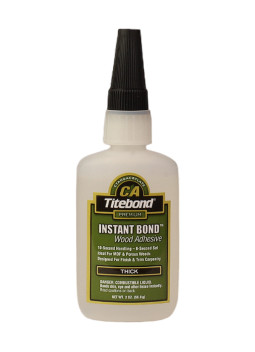 Titebond Instant Bond Wood Adhesive Thick 2 Oz | Maderas Barber