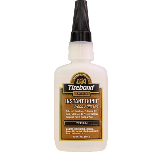 Titebond Instant Bond Wood Adhesive Medium 2 Oz | Maderas Barber