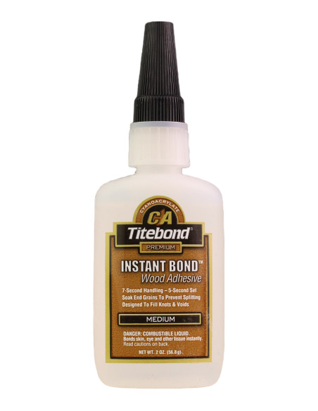 Titebond Instant Bond Wood Adhesive Medium 2 Oz | Maderas Barber