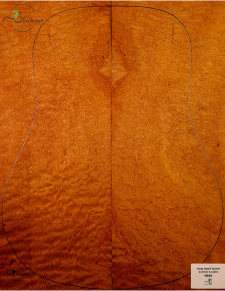 Quilted Sapele Set Nº89 Acoustic Guitar MB Exclusive