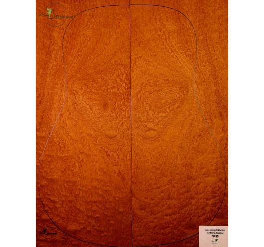 Juego Sapelli Quilted Guitarra Acústica MB Exclusive Nº85 | Maderas Barber