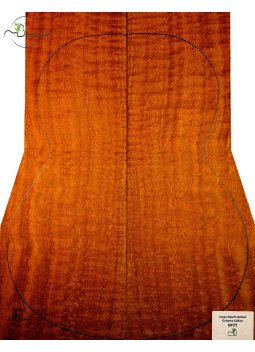 Juego Sapelli Quilted Guitarra Clásica MB Exclusive Nº77 | Maderas Barber