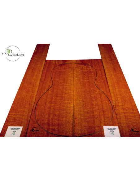 Quilted Sapele Set Nº73 Classical Guitar MB Exclusive