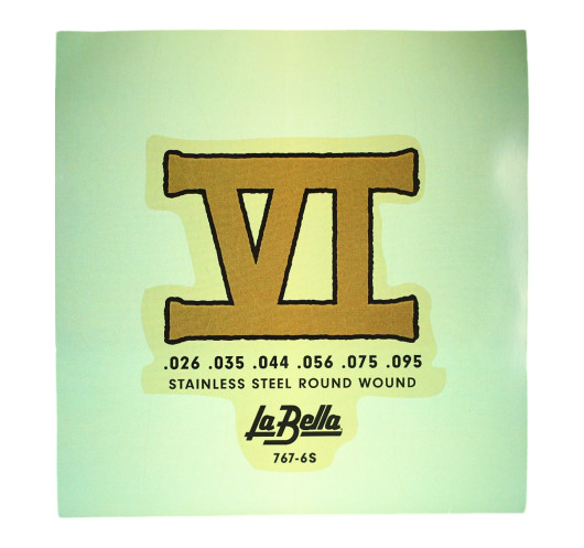 La Bella 767-6S Bass VI Strings | Maderas Barber