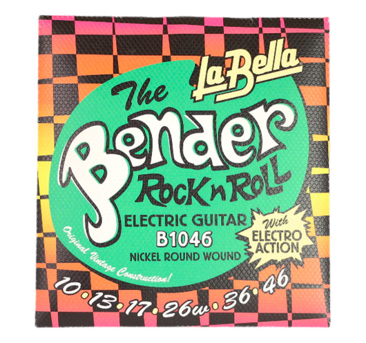 Juego de Cuerdas La Bella The Bender B1046 Guitarra Eléctrica | Maderas Barber