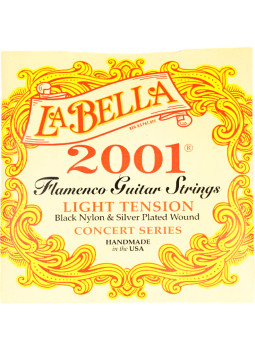Juego de Cuerdas La Bella 2001 Flamenco Light | Maderas Barber